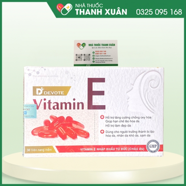 Devote Vitamin E - Bổ sung vitamin E cho cơ thể